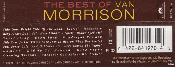 The Best Of Van Morrison *CASSETTE* | Near Mint (NM) Near Mint (NM)