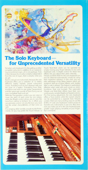 "One Man Opry" Bob Hacker Plays The Yamaha Electone D-80 (VINYL) | Near Mint (NM) Excellent (EX) - FOLK / USED *NEAR MINT*