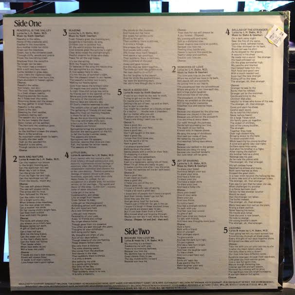 Peaceful Is The Valley (VINYL) | - FOLK / USED *NEAR MINT*