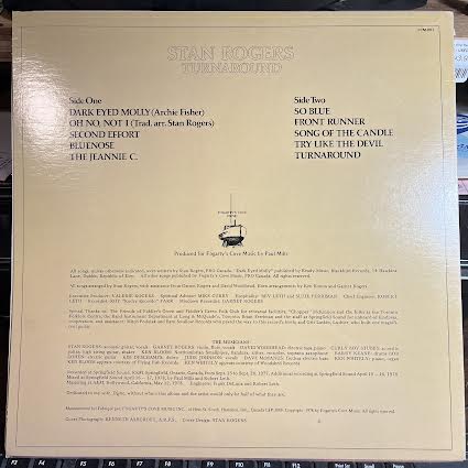Turnaround (VINYL) | Near Mint (NM or M-) Near Mint (NM or M-) - FOLK / USED *NEAR MINT*