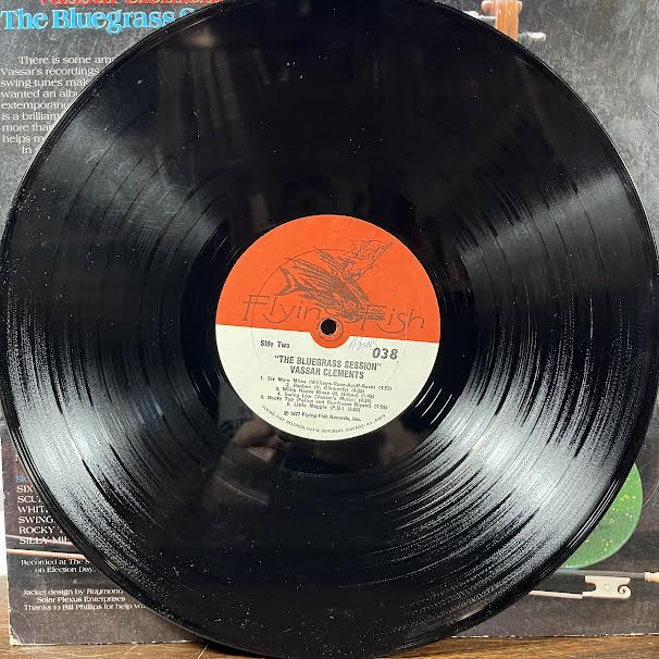 The Bluegrass Session (VINYL) | Very Good Plus Plus (VG++) Excellent (EX) - FOLK / USED *VERY GOOD++*