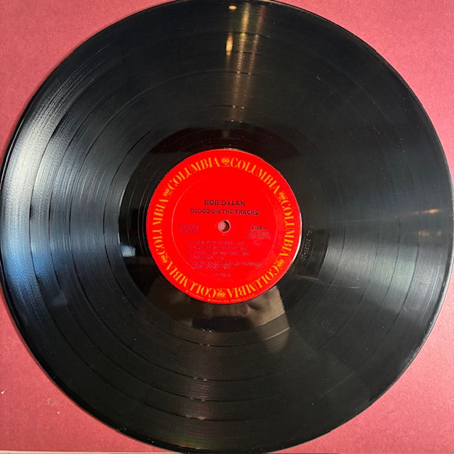 Blood On The Tracks (VINYL) | Very Good Plus (VG+) Excellent+ (EX+) - FOLK / USED *VERY GOOD+*
