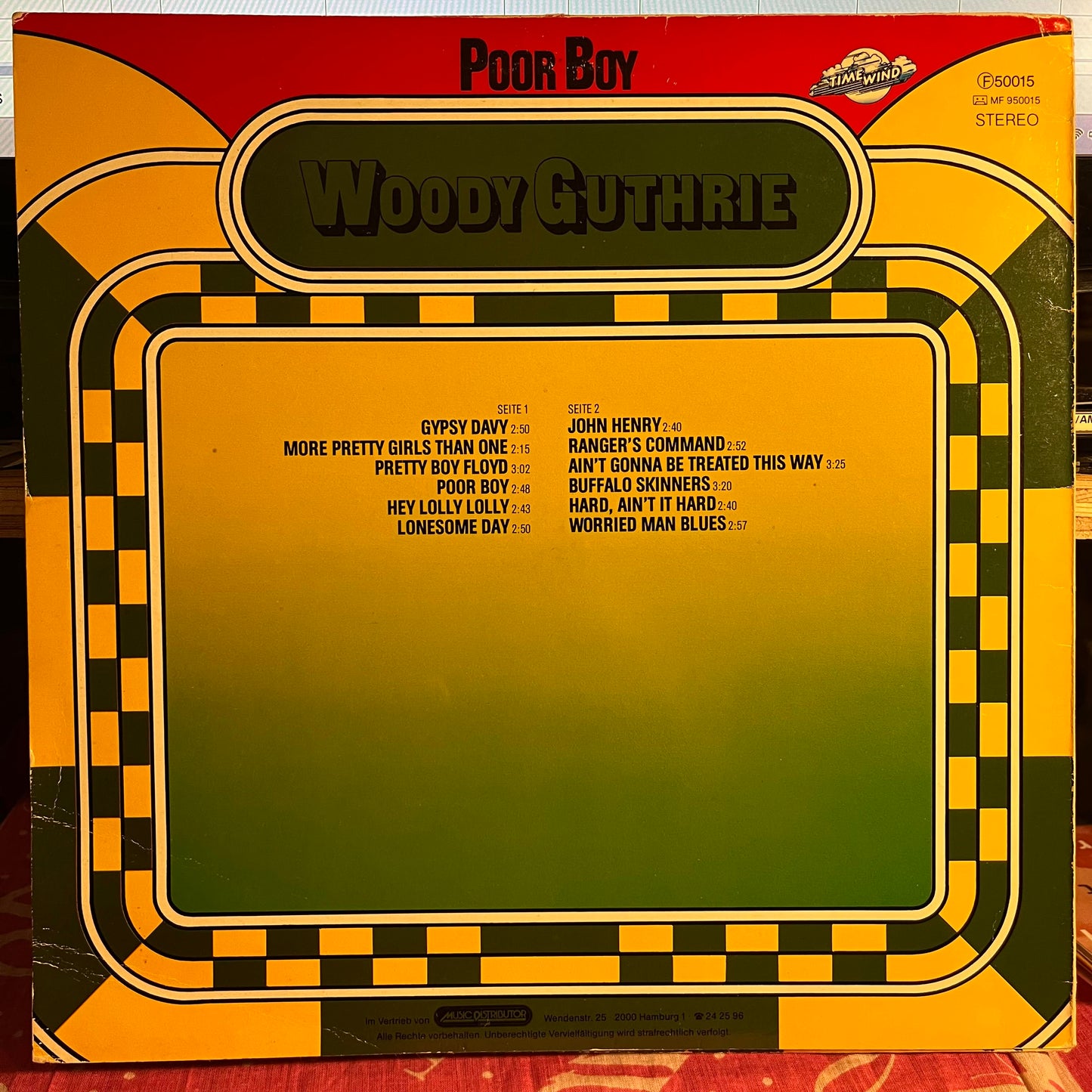 Poor Boy *GERMANY* | Very Good Plus (VG+) Very Good Plus (VG+)
