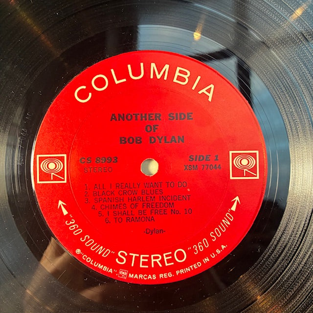 Another Side Of Bob Dylan (VINYL) | Very Good Plus (VG+) Very Good Plus (VG+) - FOLK / USED *VERY GOOD+*