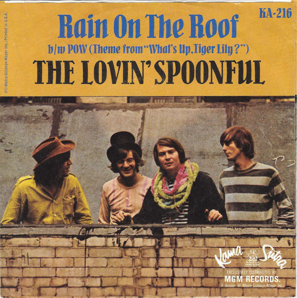 Rain On The Roof (7" VINLY) | Very Good (VG) Near Mint (NM or M-) - FOLK / USED *VERY GOOD*