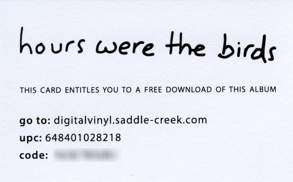 Hours Were The Birds | Mint (M) Mint (M)