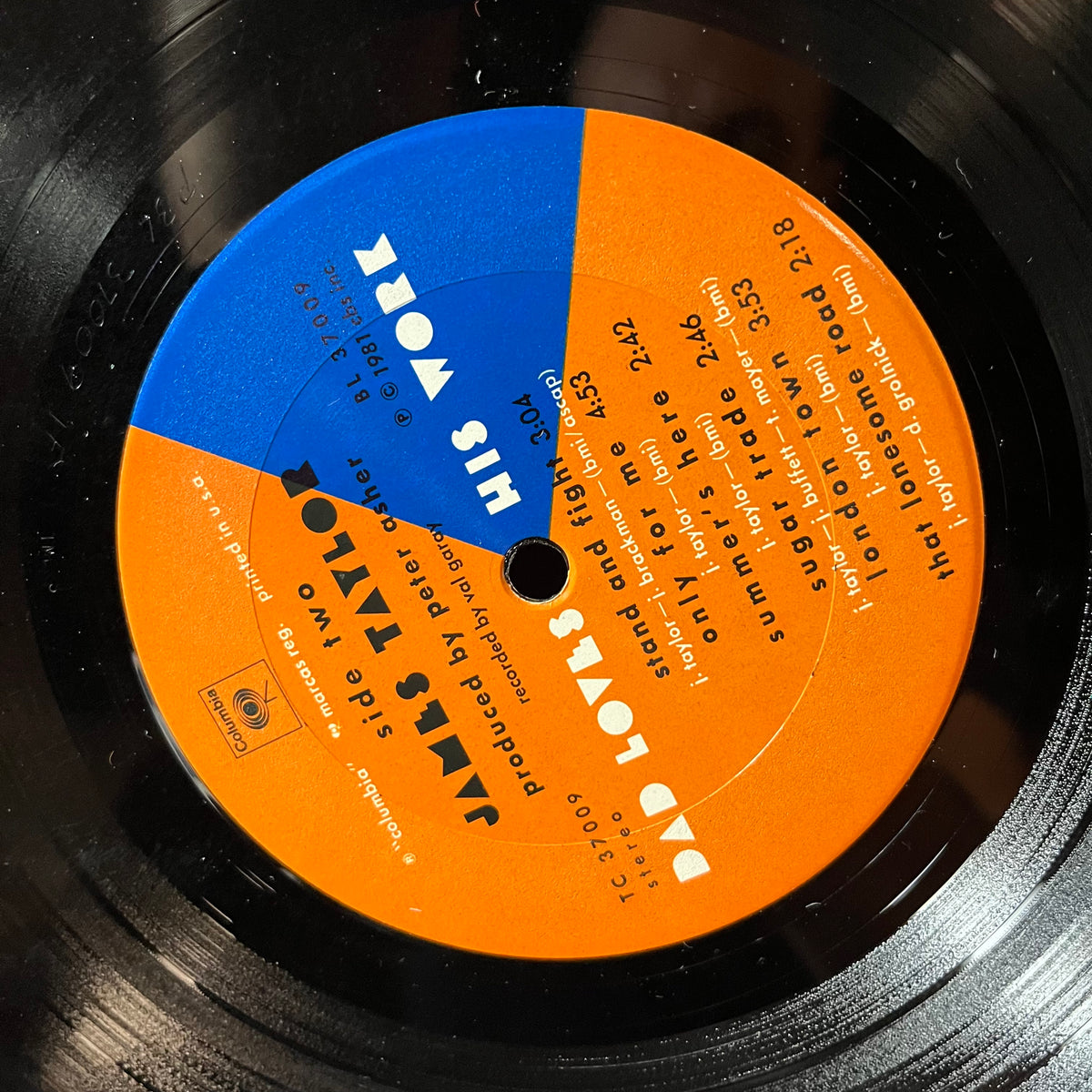 James Taylor - Dad Loves His Work (VINYL LP) | USED Near Mint (NM or M-) Excellent (EX) FOLK