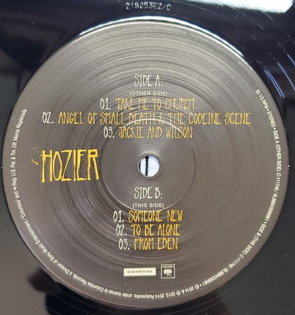 Hozier (BONUS CD) | Mint (M) Mint (M) - FOLK *SEALED*