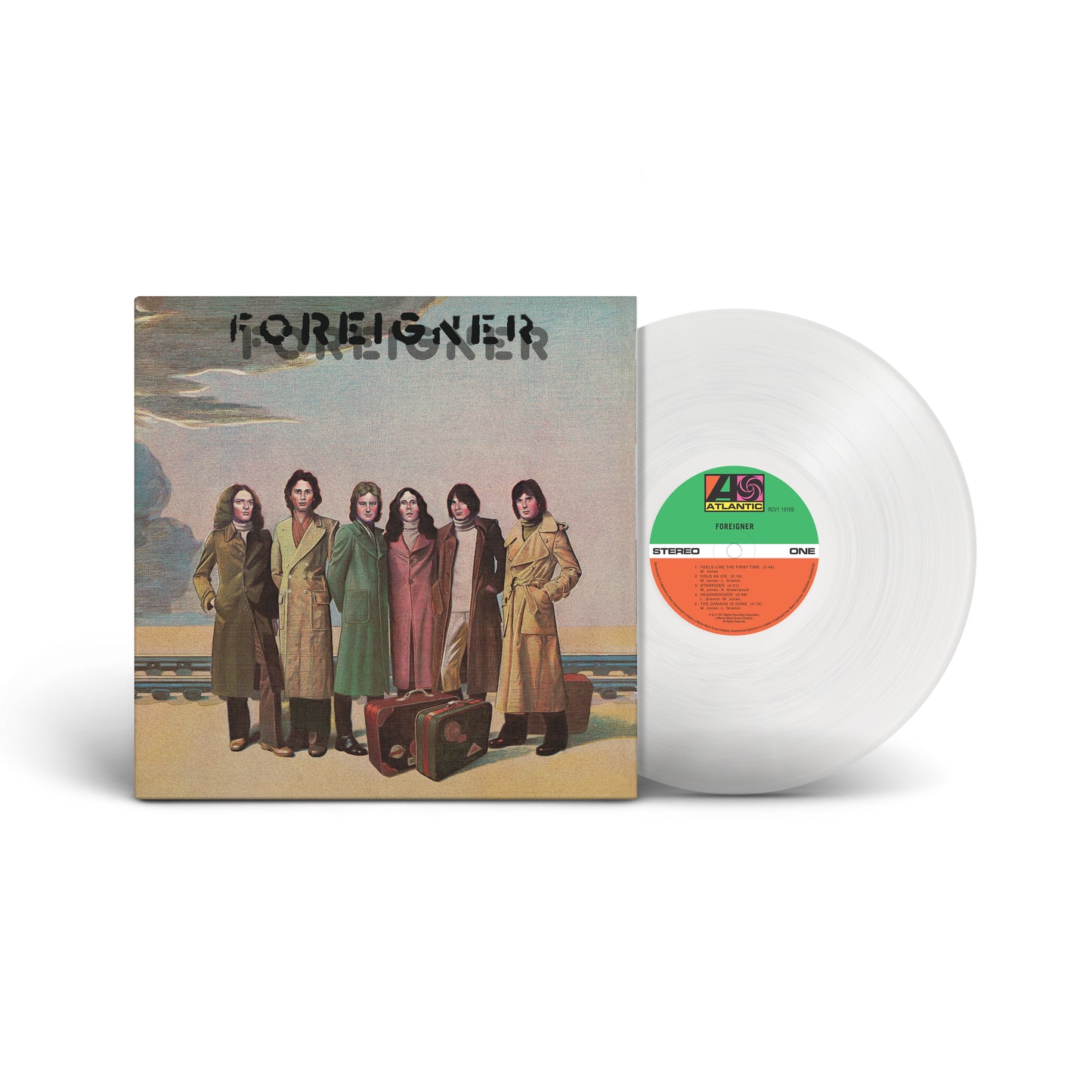 Foreigner - Foreigner (ROCKTOBER / ATL75) (Clear Vinyl) | Mint (M) Mint (M) - ROCK *SEALED/COLOR*