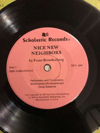 Nice New Neighbors (7" VINYL) | Near Mint (NM) Generic - CHILDRENS / USED *NEAR MINT*