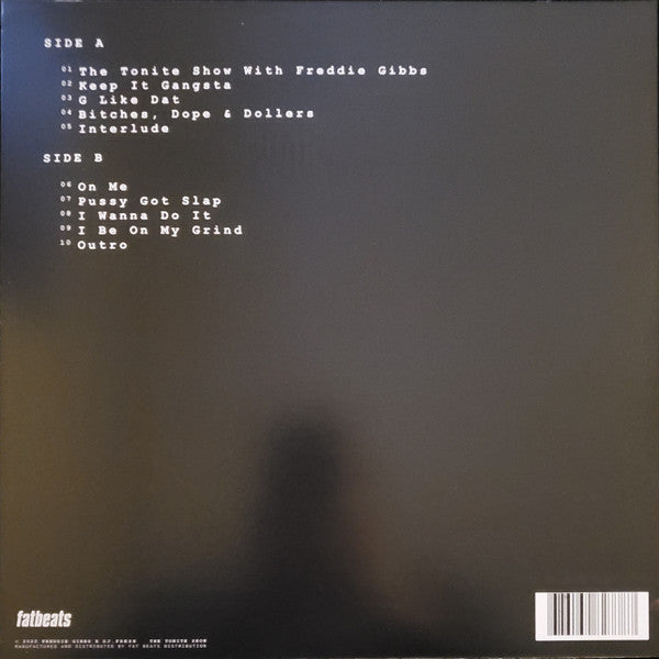 The Tonite Show With Freddie Gibbs | Mint (M) Mint (M) - HIP HOP