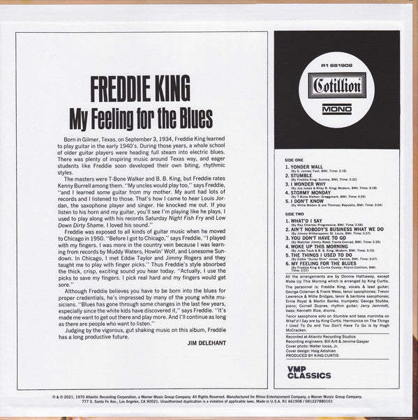 My Feeling For The Blues | Mint (M) Mint (M) - BLUES *SEALED*