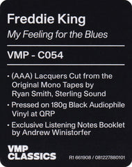 Freddie King My Feeling For The Blues Cotillion, Cotillion LP, Album, Mono, Club, RE, RM, 180 Mint (M) Mint (M)