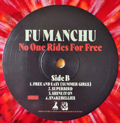 Fu Manchu No One Rides For Free At The Dojo Records LP, Album, Ltd, RE, Red Mint (M) Mint (M)