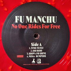 Fu Manchu No One Rides For Free At The Dojo Records LP, Album, Ltd, RE, Red Mint (M) Mint (M)