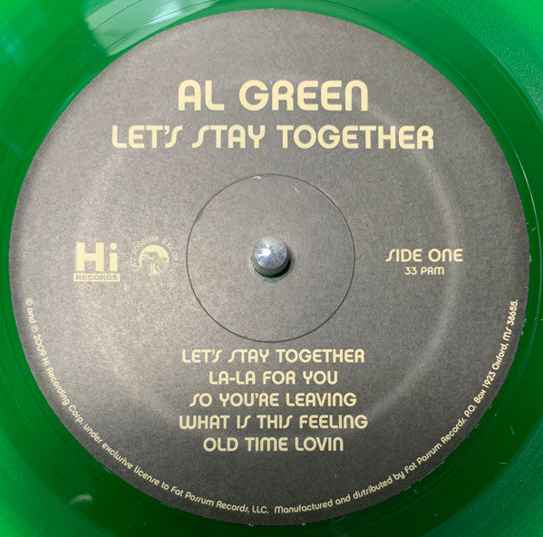 Let's Stay Together | Mint (M) Mint (M)