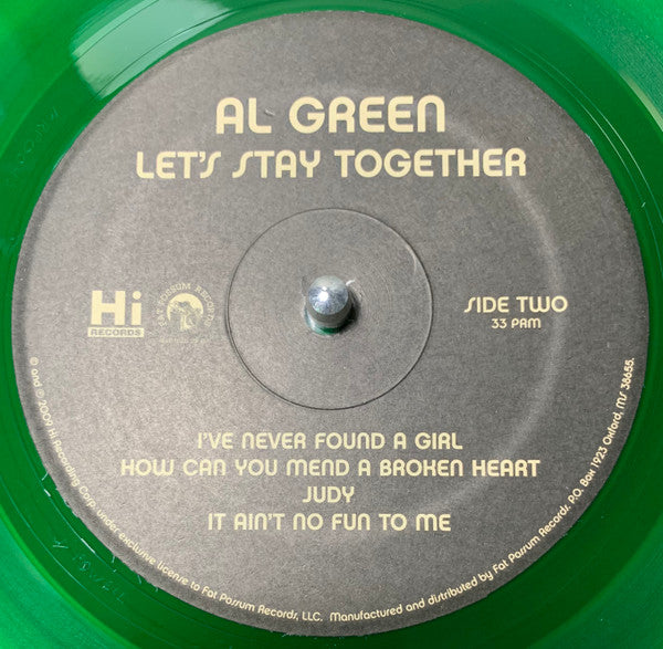 Let's Stay Together | Mint (M) Mint (M)
