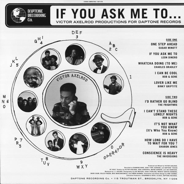 If You Ask Me To... (Victor Axelrod Productions For Daptone Records) | Mint (M) Mint (M) - FUNK *NEW/COLOR*