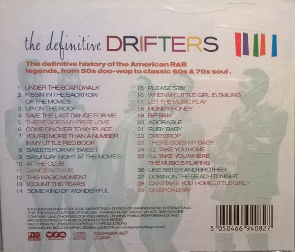 The Definitive Drifters *CD* | Mint (M) Mint (M)