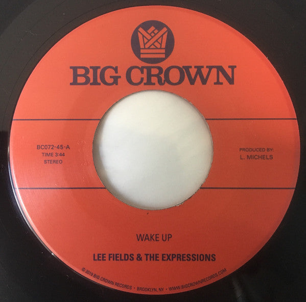 Wake Up / You're What's Needed In My Life (7" VINYL) | Mint (M) Generic - FUNK *NEW*