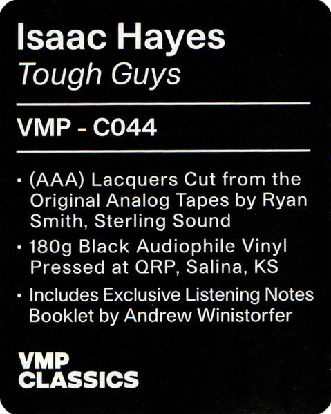 Tough Guys (VMP VINYL) | Mint (M) Mint (M) - FUNK *NEW*