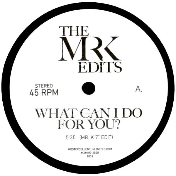 What Can I Do For You / Messin' With My Mind (7" VINYL) | Mint (M) Generic - FUNK *NEW*