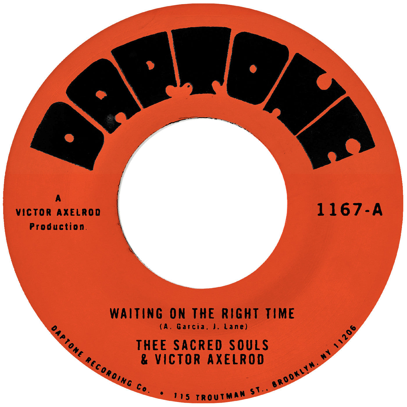 Thee Sacred Souls - (PRESALE 7/31/26) Waiting on the Right Time b/w Waiting #2 (7" VINYL) | Mint Mint - FUNK/R&B *NEW*