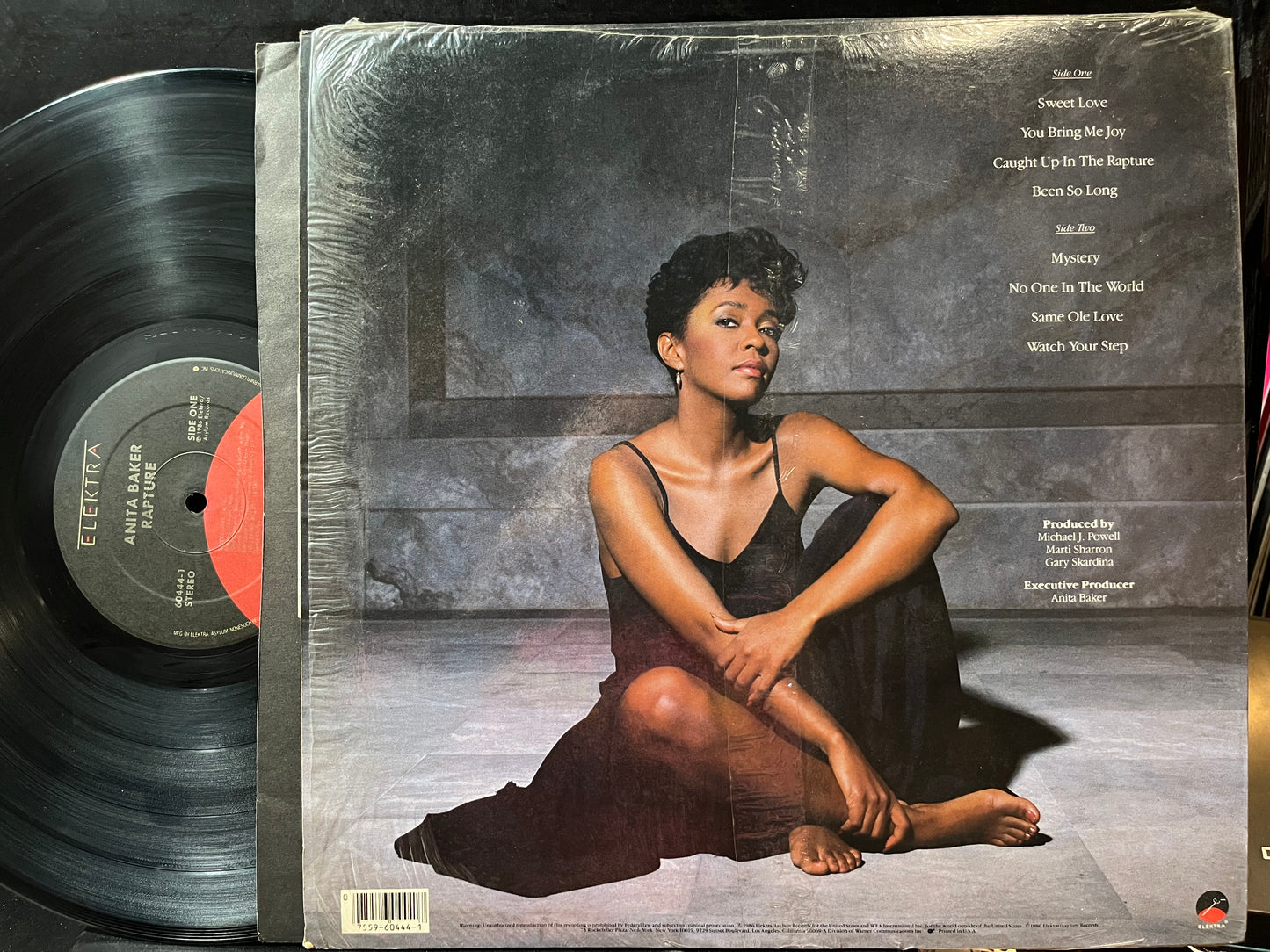 Anita Baker - Rapture (VINYL LP Elektra 60444-1 1986) | Excellent (EX) Near Mint (NM) - FUNK/R&B / USED *EXCELLENT*