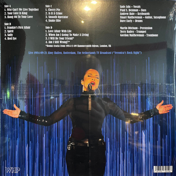 Live 1984-09-21 Ahoy Hallen, Rotterdam (BLUE VINYL) | Mint (M) Mint (M) - FUNK/JAZZ *SEALED/COLOR*