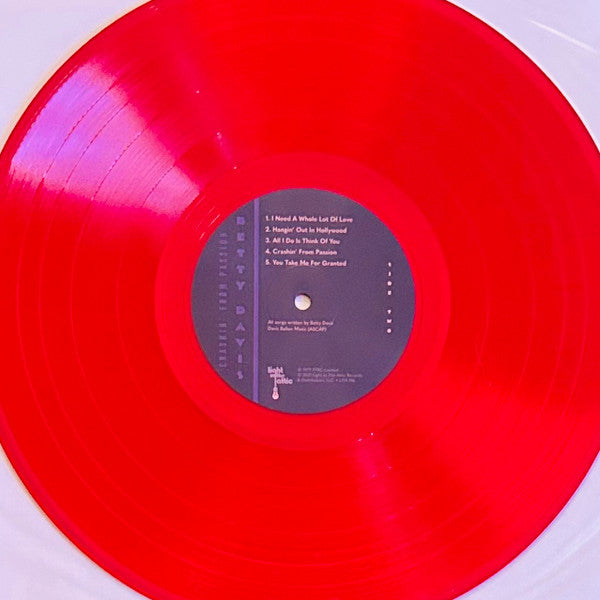 Crashin' From Passion (TRANSPARENT RED VINYL) | Mint (M) Mint (M) - FUNK *SEALED/COLOR*