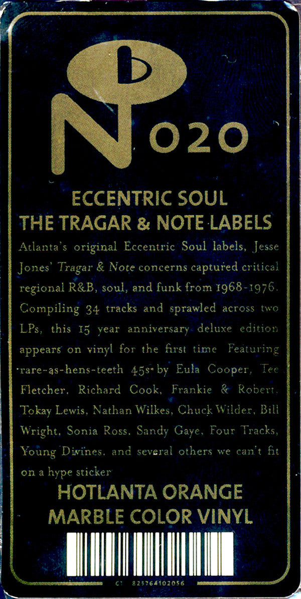 Various - Eccentric Soul: The Tragar & Note Labels | Mint (M) Mint (M) - FUNK *SEALED/COLOR*