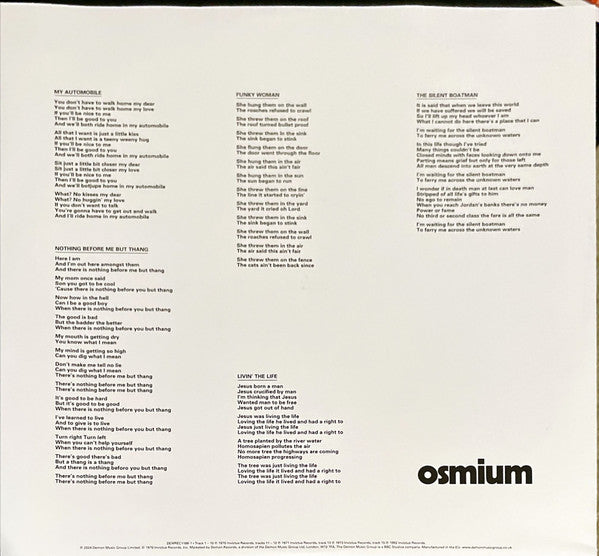 Osmium | Mint (M) Mint (M) - FUNK *SEALED/RSD/COLOR*