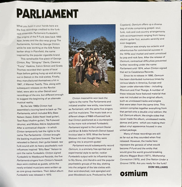 Osmium | Mint (M) Mint (M) - FUNK *SEALED/RSD/COLOR*