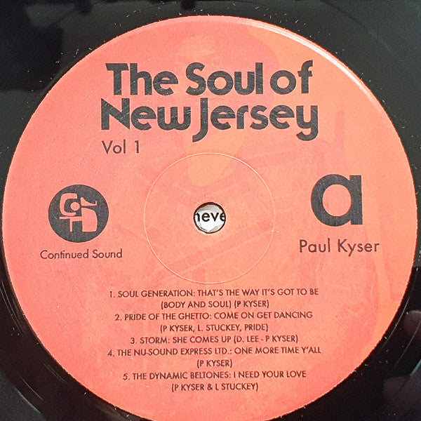 The Soul Of New Jersey Vol.1 (VINYL) | Mint (M) Mint (M) - FUNK *SEALED*
