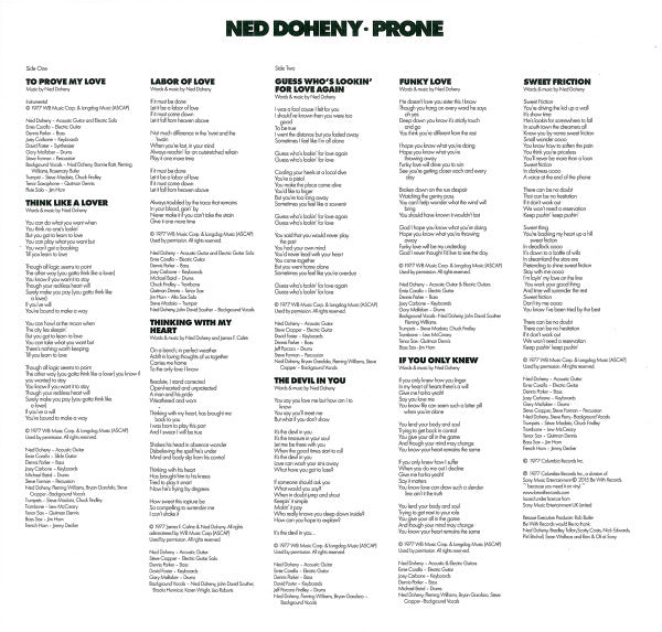 Prone (VINYL) | Mint (M) Mint (M) - FUNK *SEALED*
