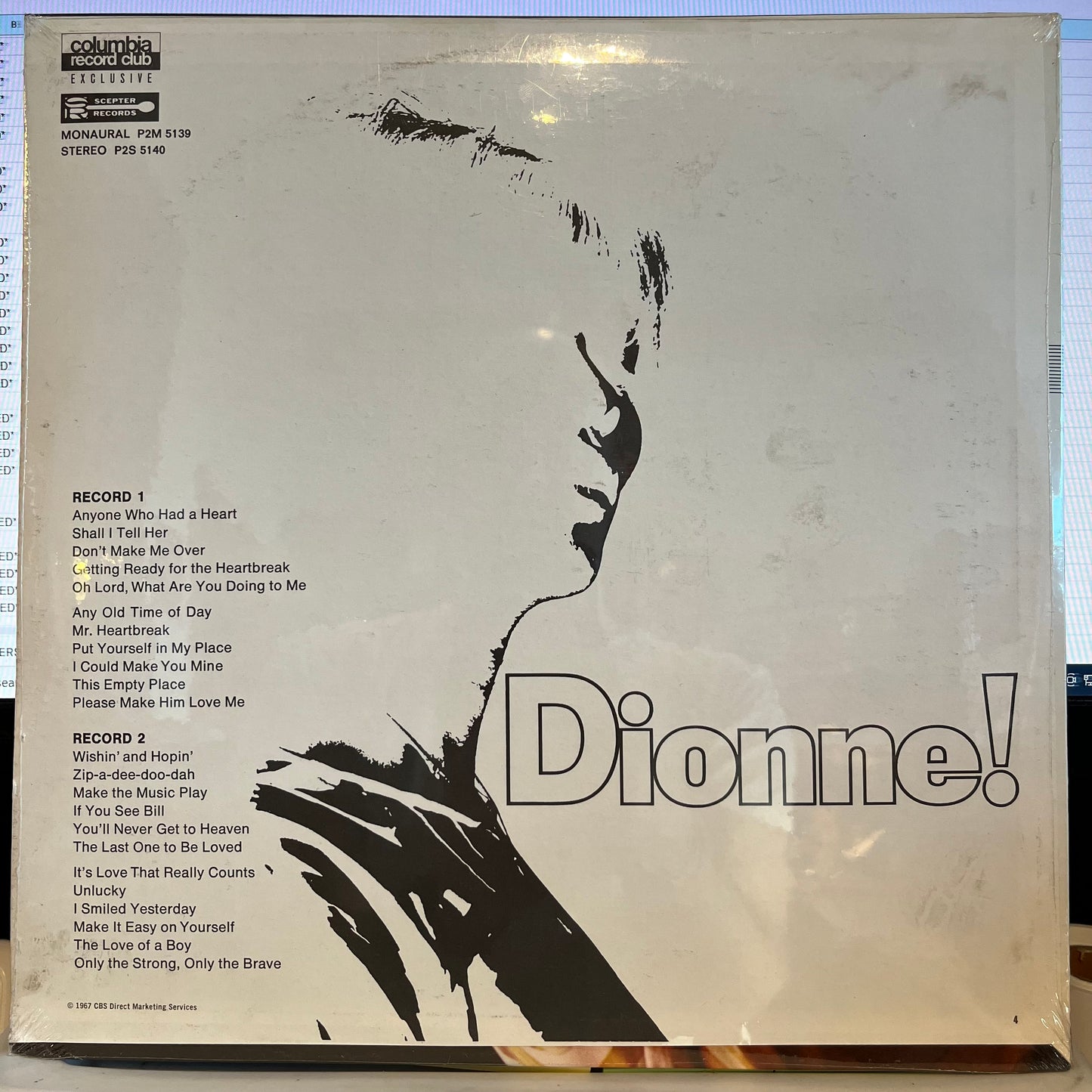 Dionne Warwick - Dionne! *SEALED* | Mint (M) Near Mint (NM) - FUNK *SEALED*
