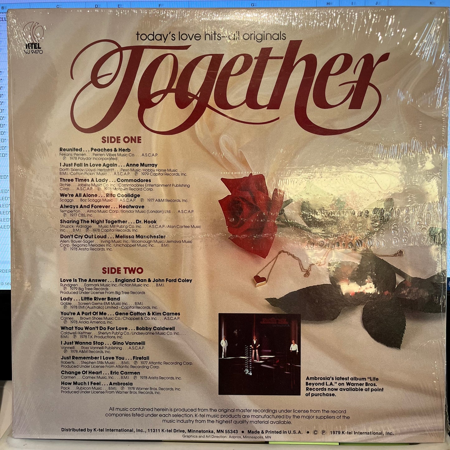 Together - Today's Love Hits - All Originals *SEALED* | Mint (M) Mint (M)