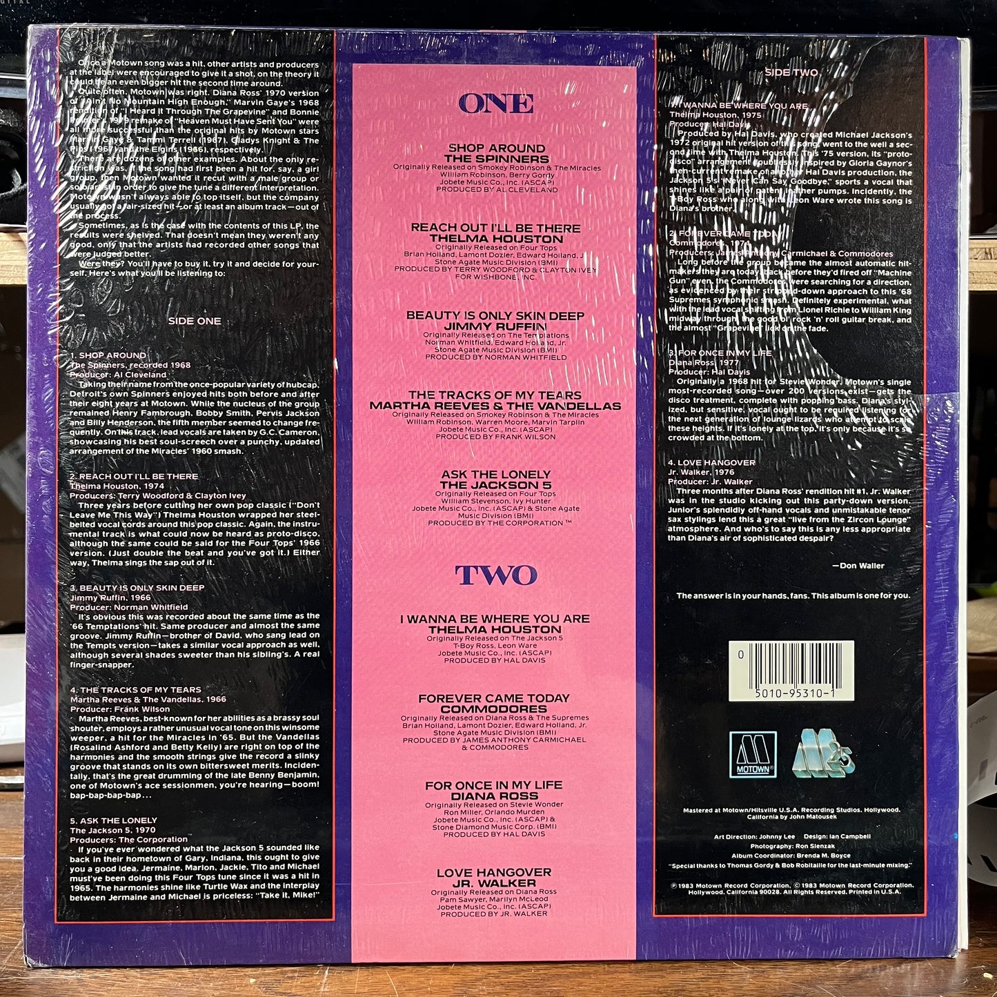 Motown Superstars Sing Motown Superstars (VINYL) | Mint (M) Near Mint- (NM-) - FUNK *SEALED*
