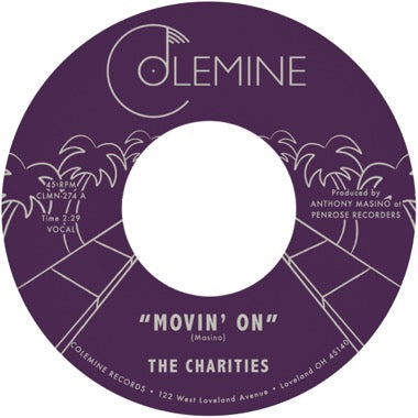 The Charities - (PRESALE 10/23/26) Movin' On / I'm Still Learning How (SILVER GREY VINYL 7") | NEW - FUNK/SOUL *NEW/COLOR*