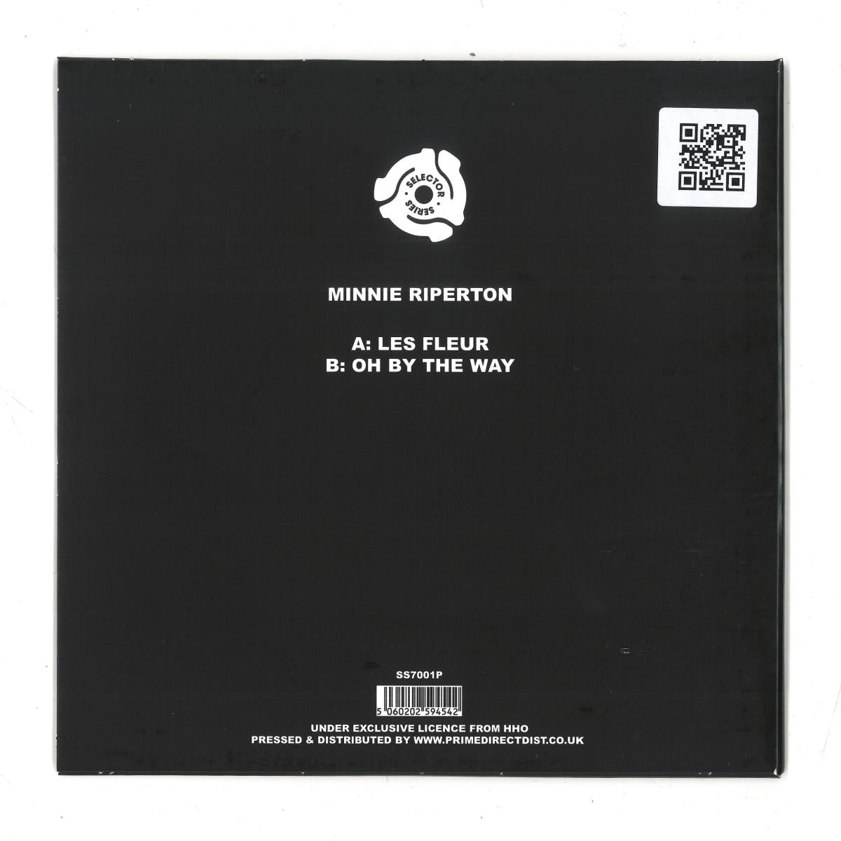 Minnie Riperton - Les Fleur / Oh By The Way (PURPLE VINYL 7" Selector Series SS7001P) | NEW - FUNK/SOUL *NEW/COLOR*