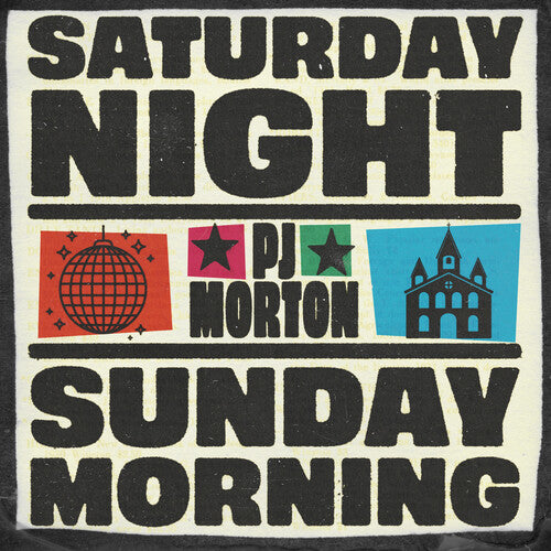 PJ Morton - (PRESALE 6/19/26) Saturday Night / Sunday Morning (2xCD) | Mint (M) Mint (M) - FUNK/SOUL *NEW*