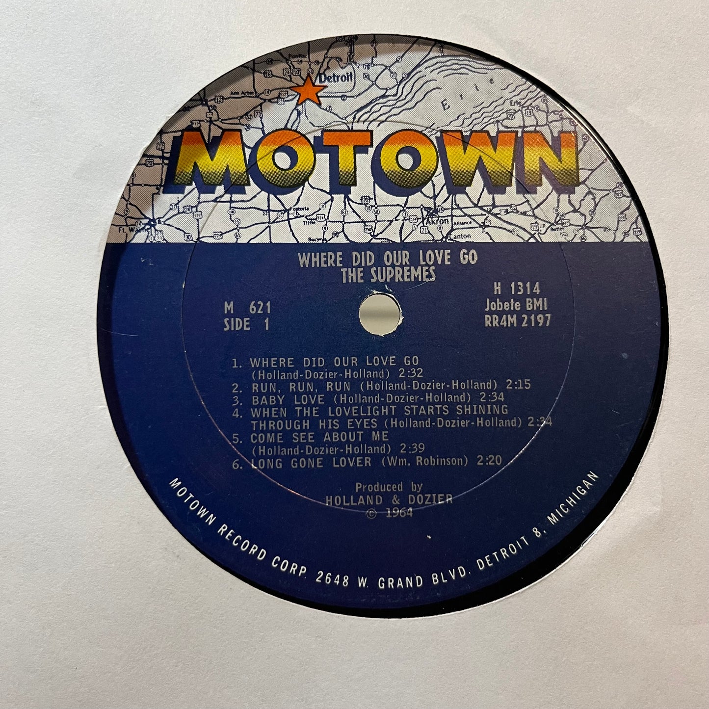 The Supremes - Where Did Our Love Go (VINYL LP MOTOWN MT 621 1964) | Very Good Plus (VG+) Very Good Plus Plus (VG++) - FUNK/SOUL / USED *VERY GOOD+*