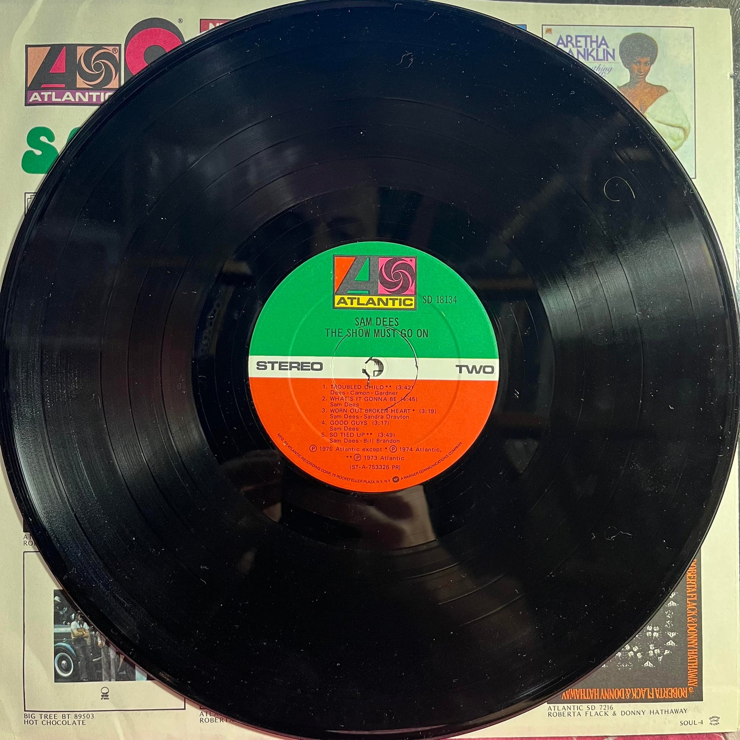 Sam Dees - The Show Must Go On *PRESSWELL/SHRINK* | Excellent (EX) Excellent (EX) - FUNK / USED *EXCELLENT+*