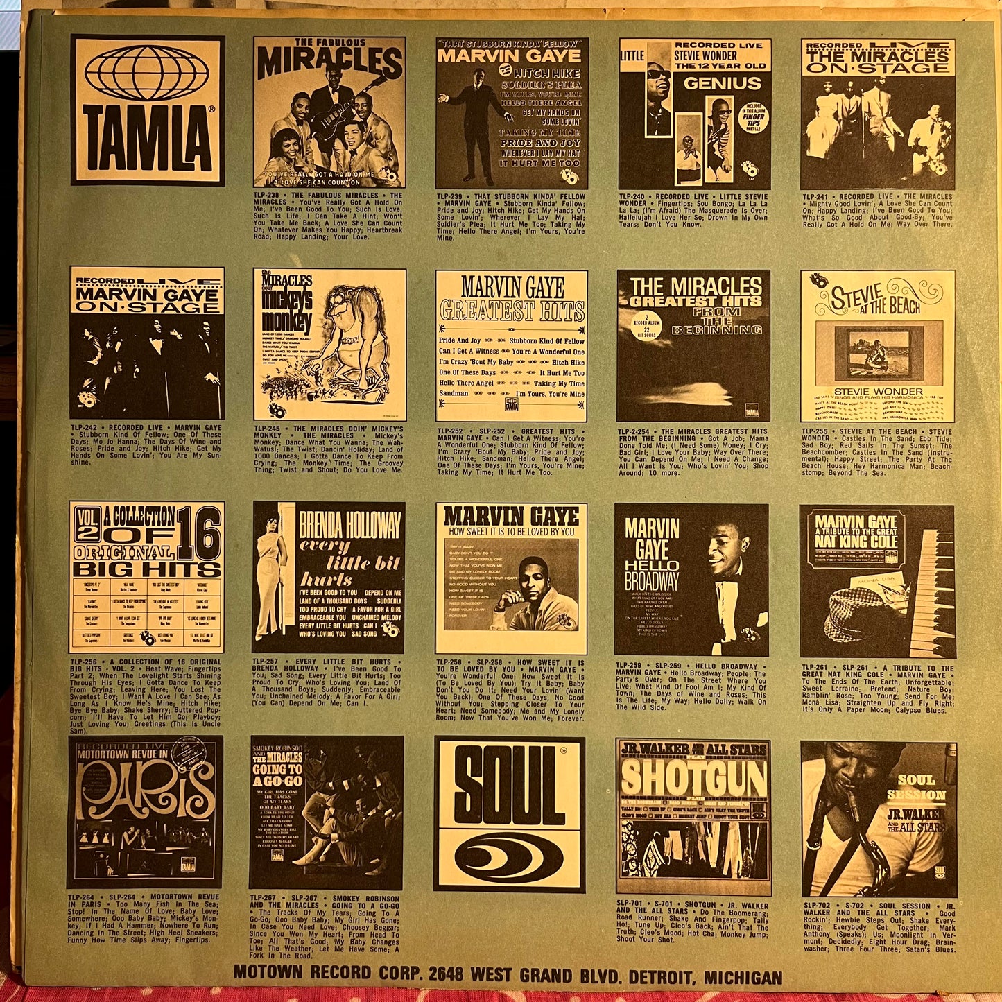 Four Tops Live | Excellent (EX) Very Good Plus (VG+)