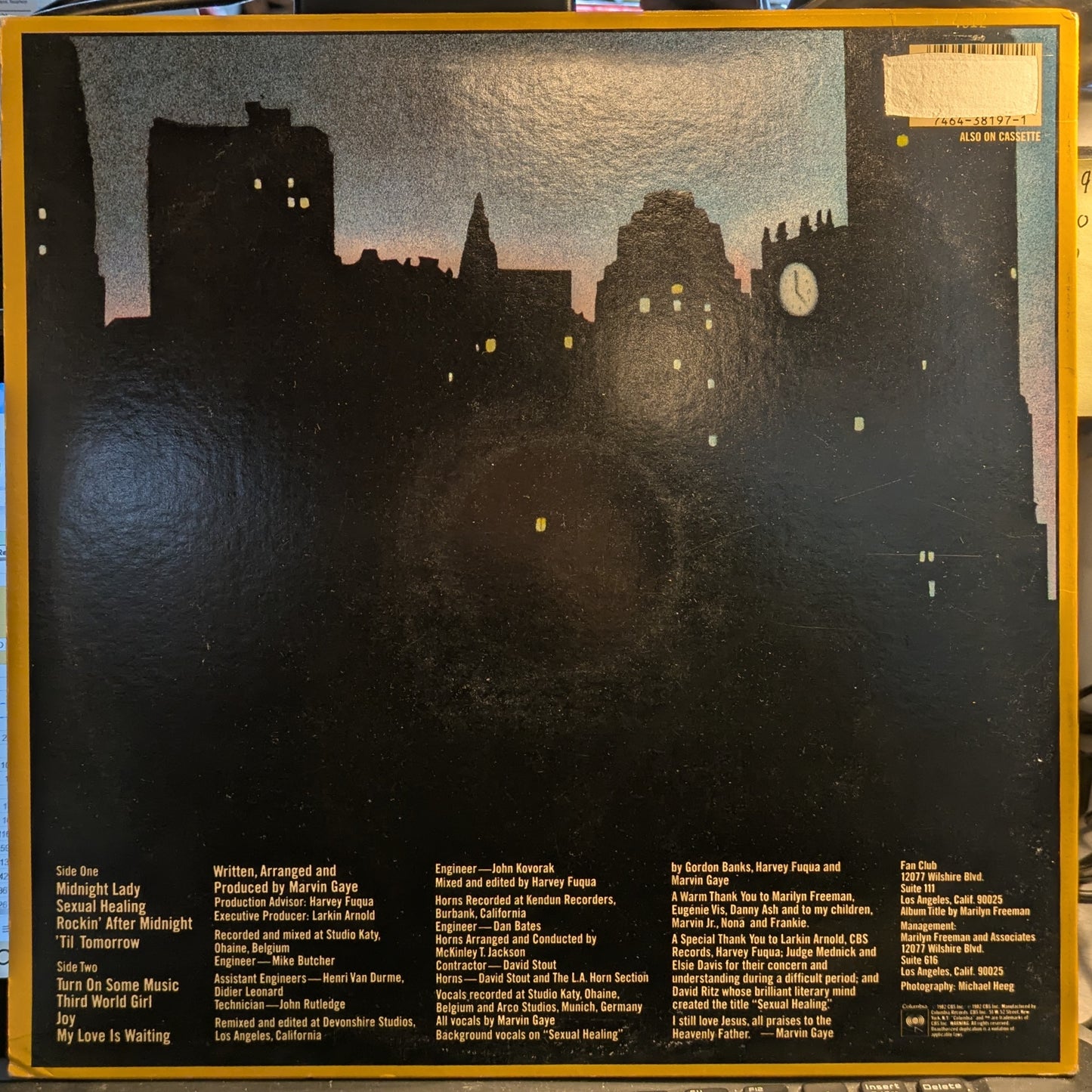 Midnight Love (VINYL) | Excellent+ (EX+) Excellent+ (EX+) - FUNK / USED *EXCELLENT+*