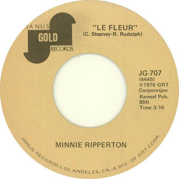 Minnie Ripperton / Petula Clark - Les Fleur / Downtown | Excellent (EX) Generic - FUNK / USED *EXCELLENT+*