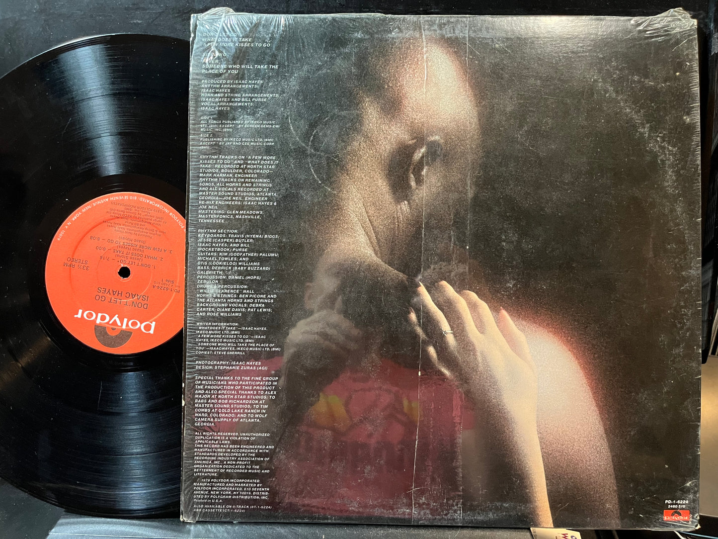 Isaac Hayes - Don't Let Go (VINYL LP Polydor 2480 510 1979) | USED Excellent+ (EX+) Near Mint (NM) - FUNK / USED *EXCELLENT+*