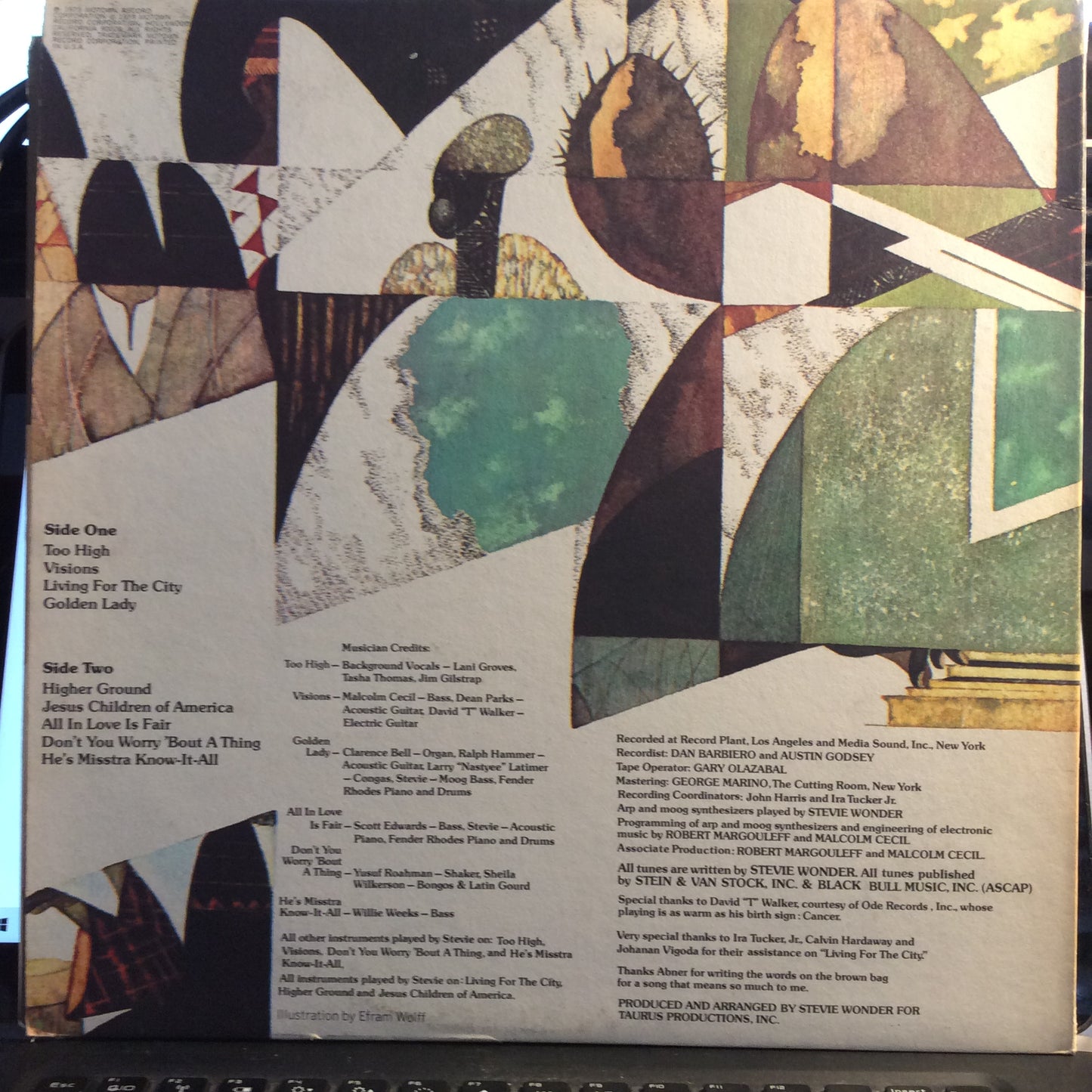 Innervisions (VINYL) | Excellent+ (EX+) Excellent+ (EX+) - FUNK / USED *EXCELLENT+*