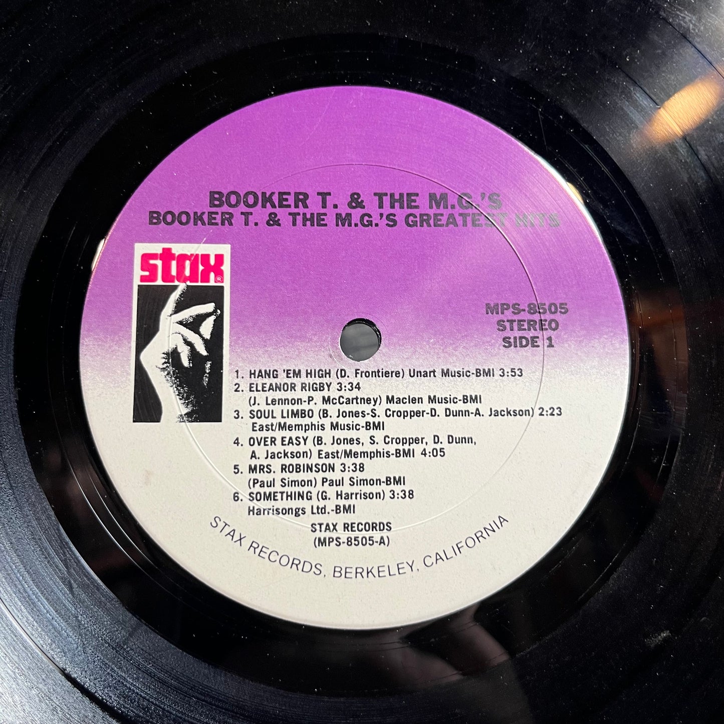 Booker T. & The M.G.'s Greatest Hits (VINYL) | Excellent (EX) Excellent (EX) - FUNK / USED *EXCELLENT*