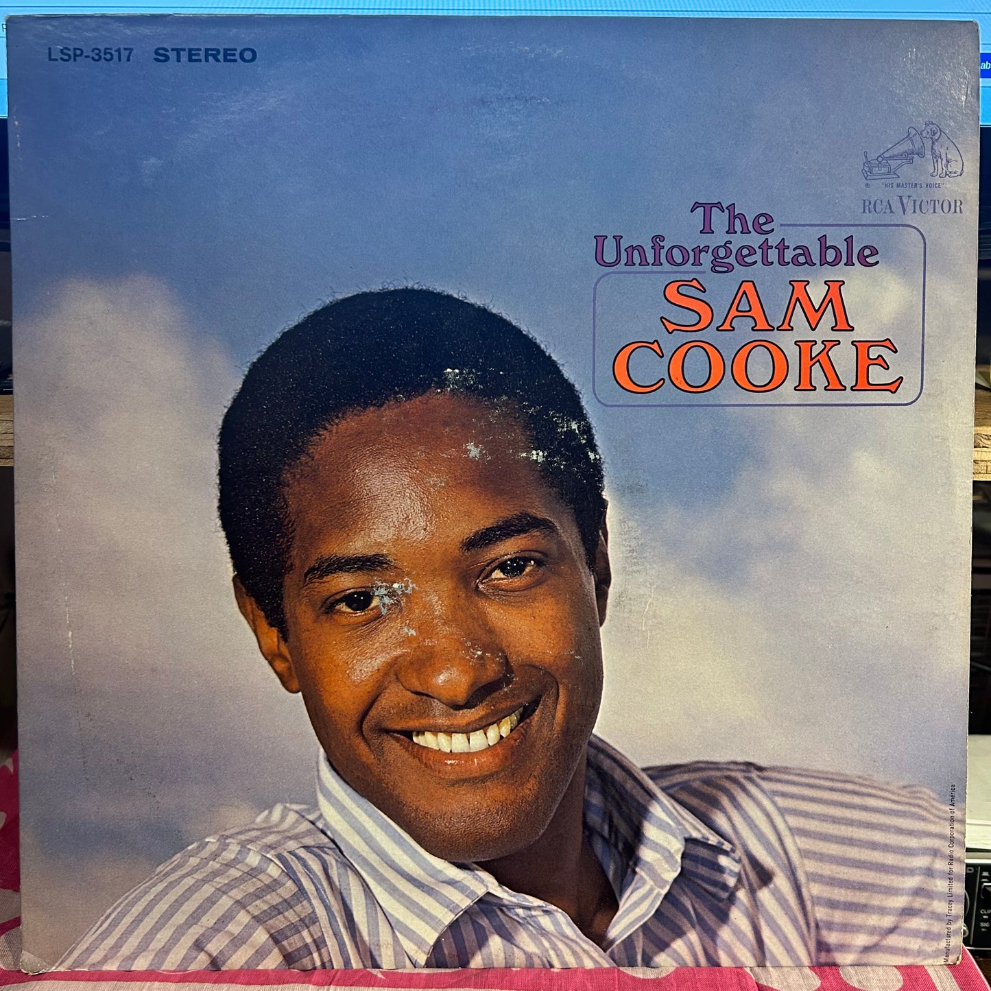 The Unforgettable Sam Cooke | Excellent (EX) Very Good Plus (VG+)